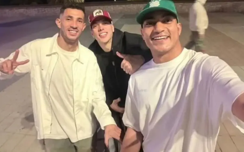 بصورة ثلاثية | أحمد فتوح بصحبة مصطفى محمد وإمام عاشور